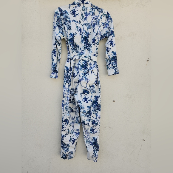 ANTHROPOLOGIE Lucienne Belted Jumpsuit - Picture 4 of 10